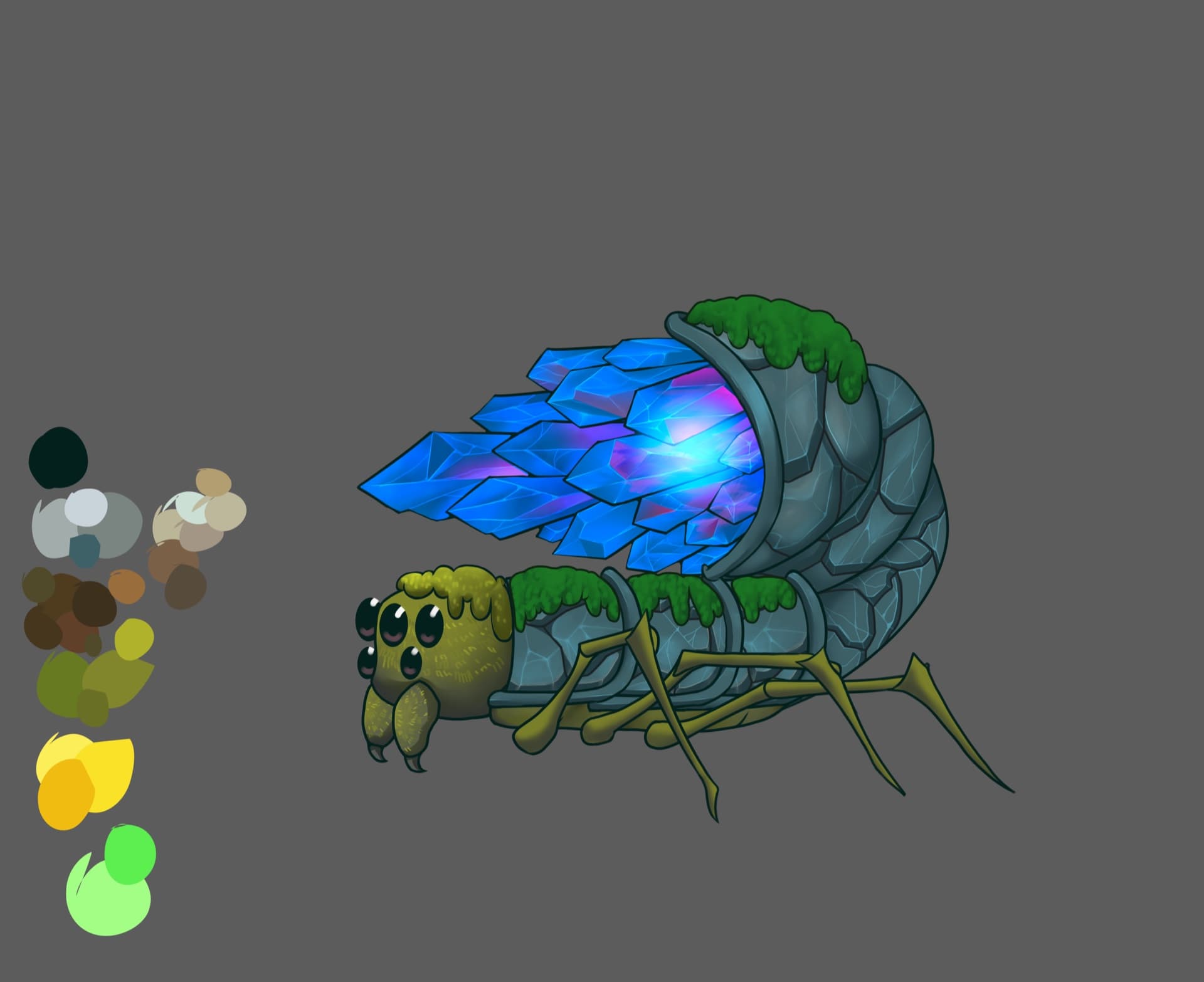 Bush Man: Nature Bosses & Creatures render 3