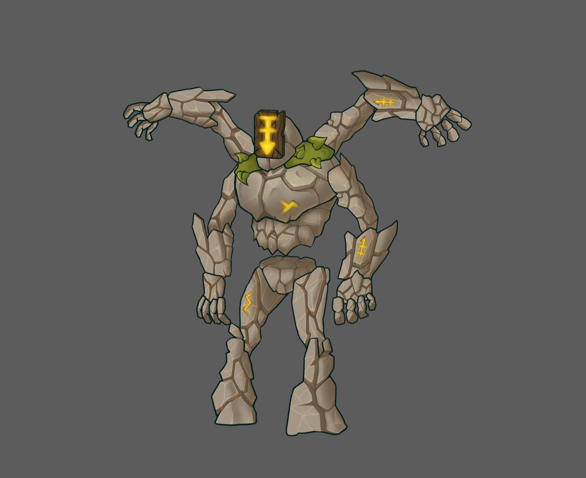 Bush Man: Nature Bosses & Creatures render 4