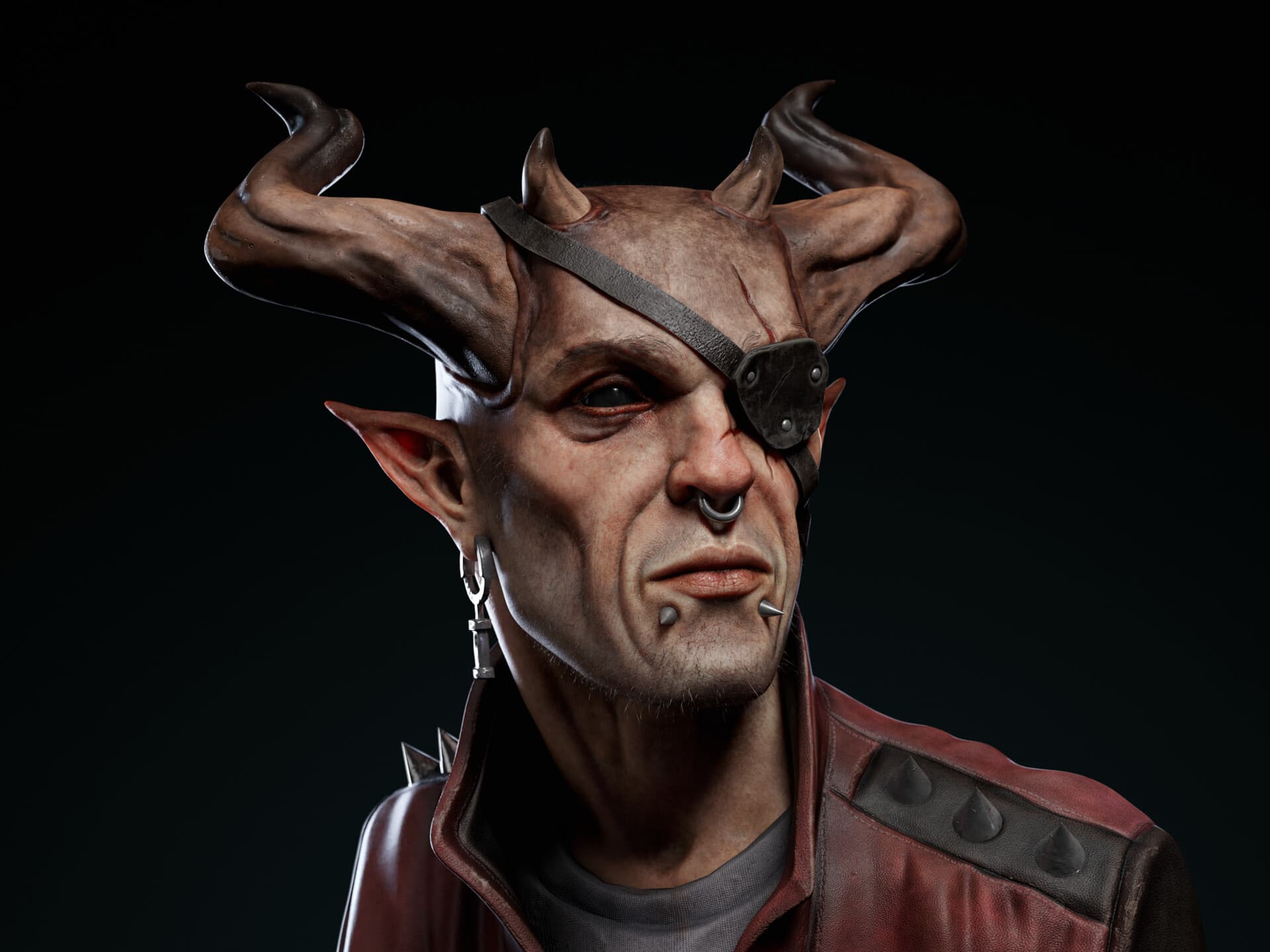 Demon Warlord render 2