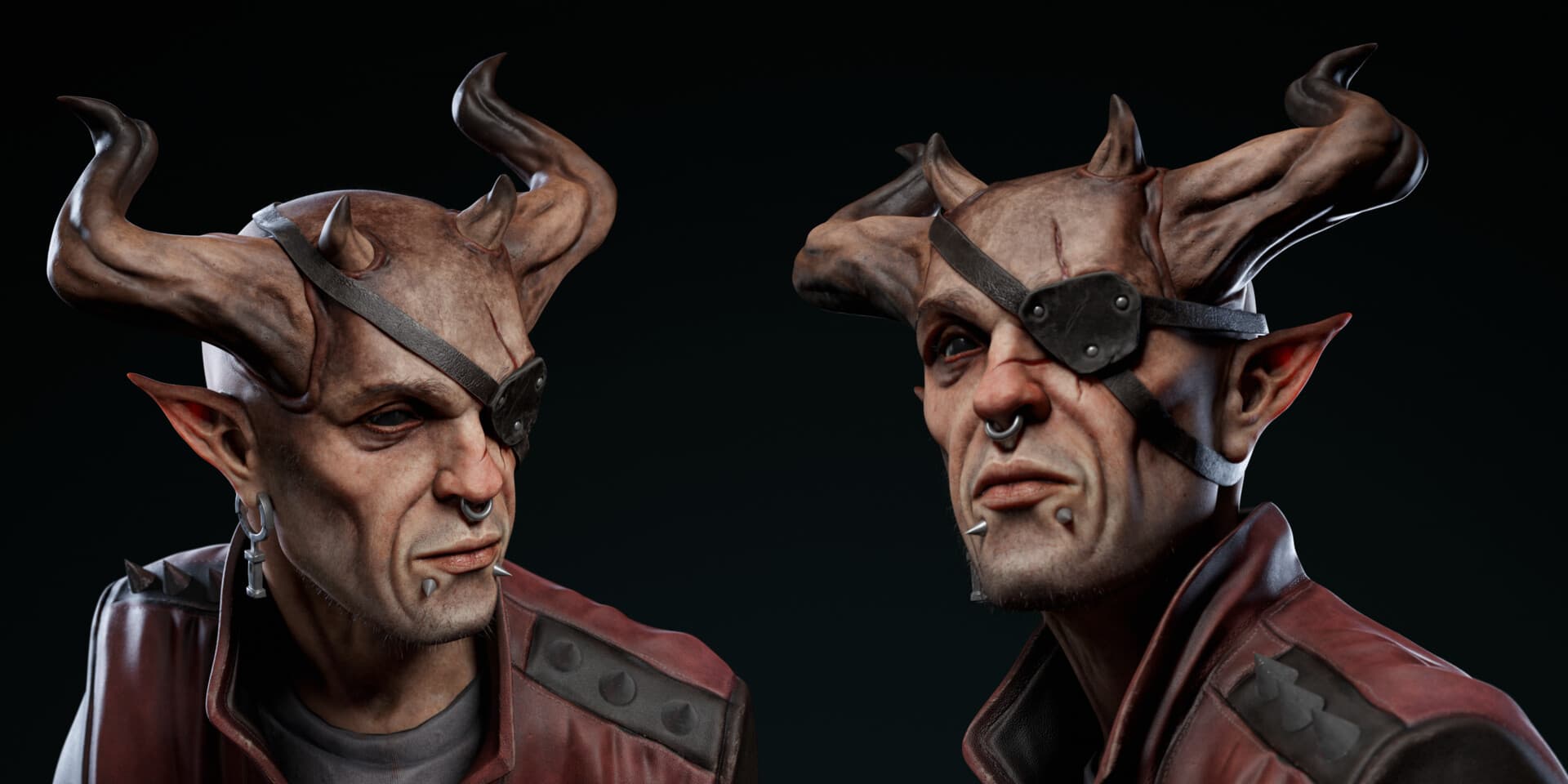 Demon Warlord render 4