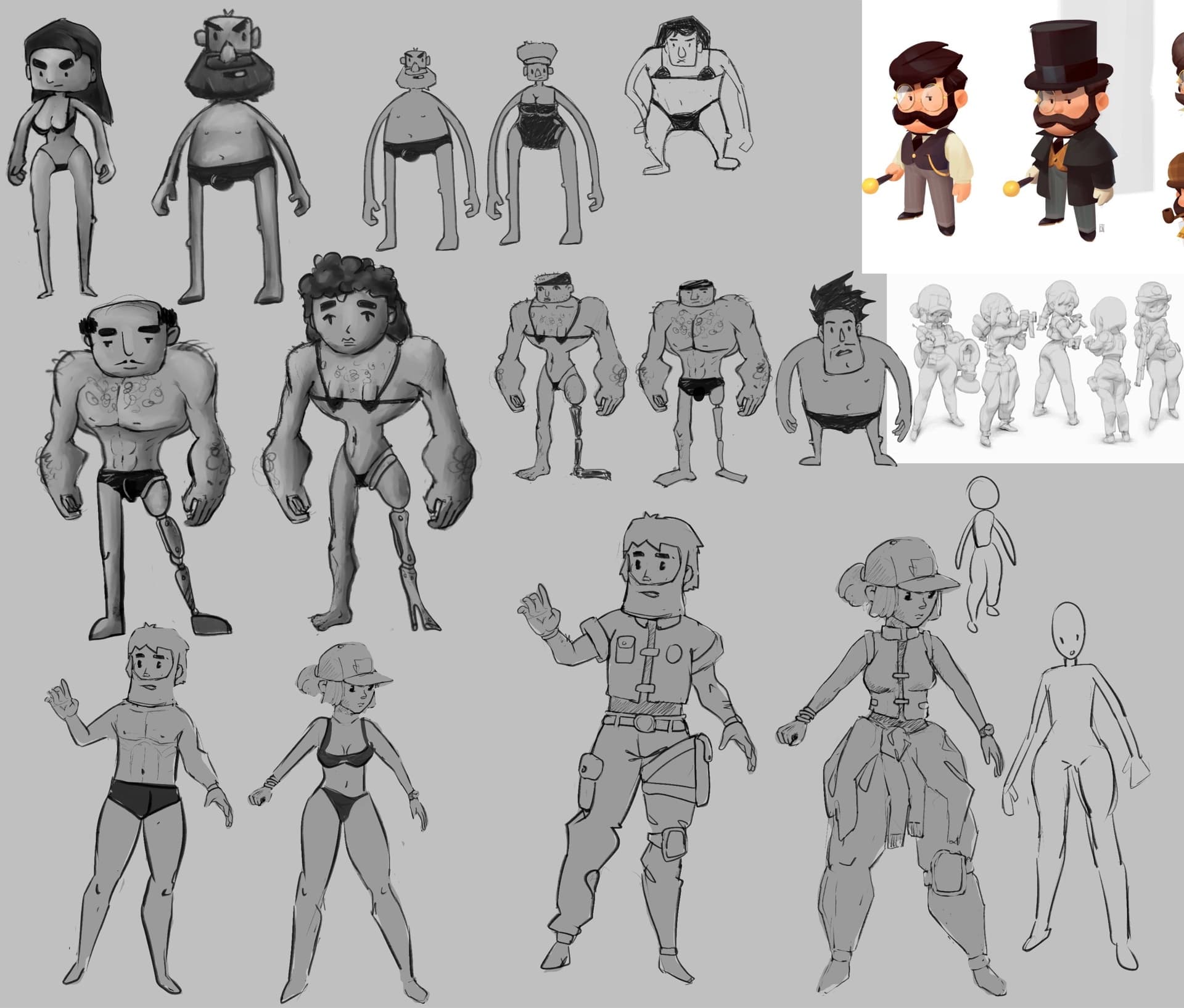 Expedition: Character Lineup render 1