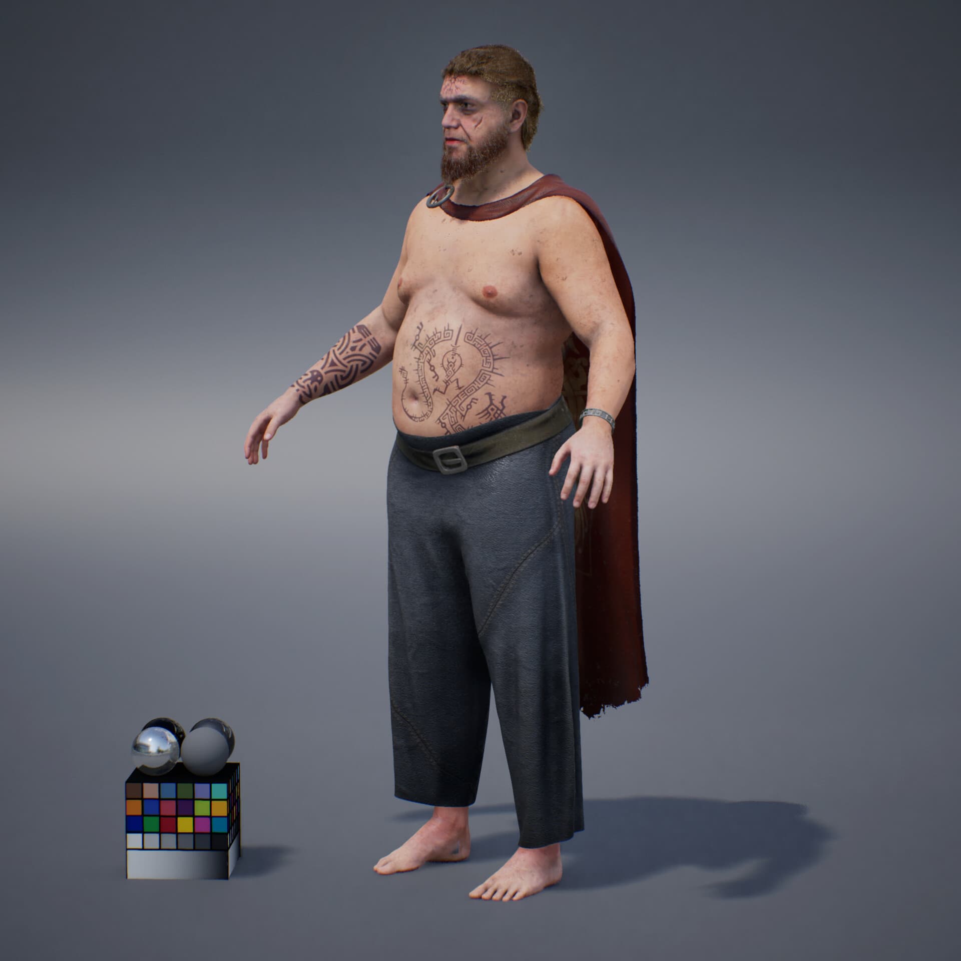 Viking Berserker render 6